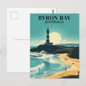 Byron Bay Australië Beach Lighthouse Briefkaart (Voorkant / Achterkant)