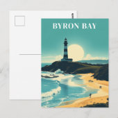 Byron Bay Australië Beach Lighthouse Briefkaart (Voorkant / Achterkant)