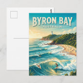 Byron Bay Australië Briefkaart (Voorkant / Achterkant)