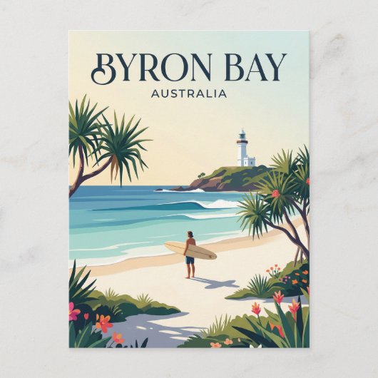 Byron Bay Australië Briefkaart (Voorkant)