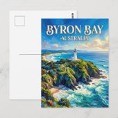 Byron Bay Australië Briefkaart (Voorkant / Achterkant)