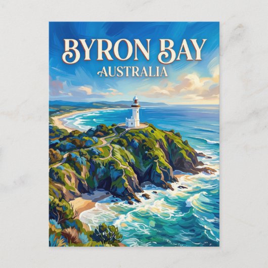 Byron Bay Australië Briefkaart (Voorkant)