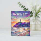 Byron Bay Australië Briefkaart (Staand voorkant)