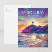 Byron Bay Australië Briefkaart (Voorkant / Achterkant)