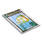 Byron Bay Australië reisposter. Notitieboek (Rechterzijde)