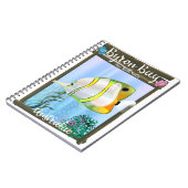 Byron Bay Australië reisposter. Notitieboek (Linkerzijde)