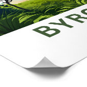 Byron Bay Australië Reisprint Poster (Hoek)