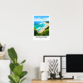 Byron Bay Australië Reisprint Poster (Thuiskantoor)