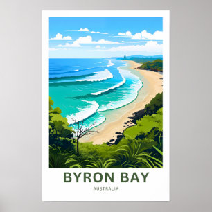 Byron Bay Australië Reisprint Poster