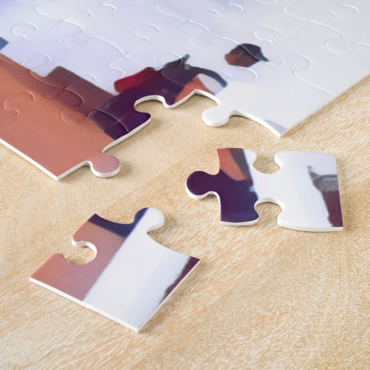 Byron Bay Australië vuurtoren uitdagend Legpuzzel (Zijkant)