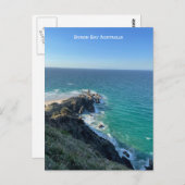 Byron Bay Australië zee uitzicht 2 Briefkaart (Voorkant / Achterkant)