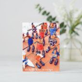 Byron Bay eigenzinnige stad NSW Australië Briefkaart (Staand voorkant)