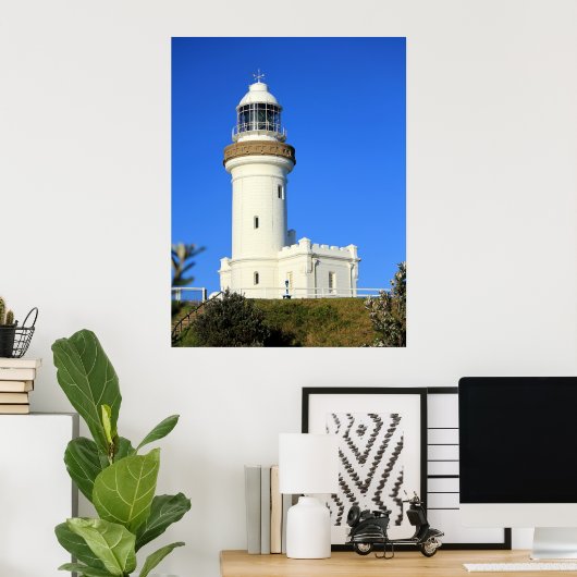 Byron Bay Lighthouse Poster (Thuiskantoor)