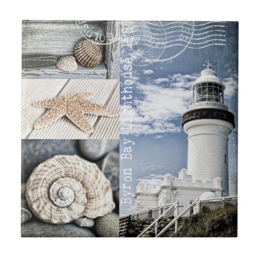 Byron Bay Lighthouse Tegeltje (Voorkant)