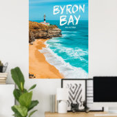 Byron Bay NSW Australia Poster (Thuiskantoor)