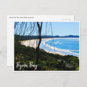 byron bay strand australia briefkaart (Voorkant / Achterkant)