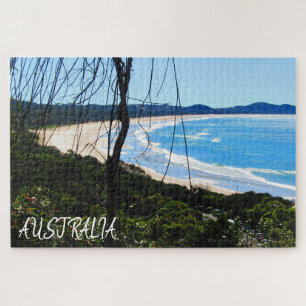 byron bay strand australia legpuzzel
