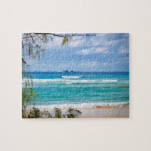 Byron Bay Watego Beach Australië Legpuzzel (Horizontaal)
