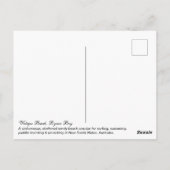 Byron Bay Wategos Beach Surf Briefkaart (Achterkant)