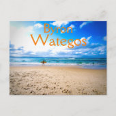 Byron Bay Wategos Beach Surf Briefkaart (Voorkant)