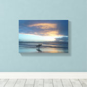 Byron Beauty verpakt canvas print (Insitu (Houten vloer))
