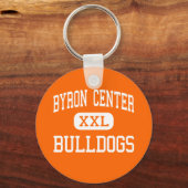Byron Center - Bulldogs - High - Byron Center Sleutelhanger (Voorkant)