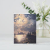 Byron in Venetië door Ivan Aivazovsky Briefkaart (Staand voorkant)