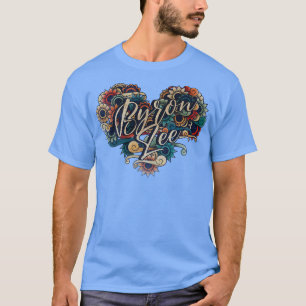 Byron Lee VIGNETTE KLEUR T-shirt
