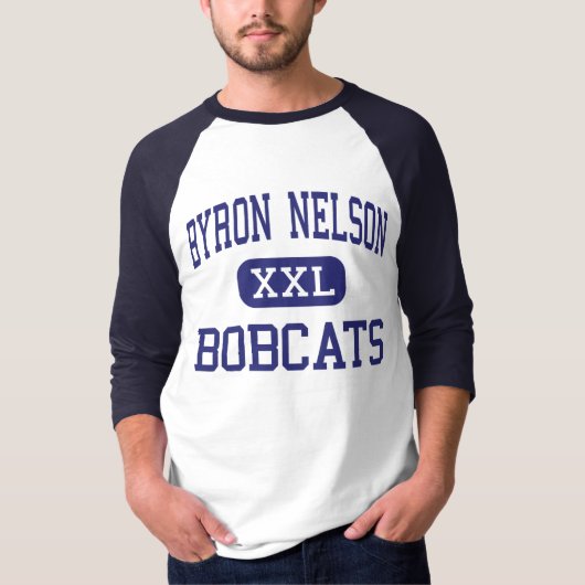 Byron Nelson - Bobcats - High-Trophy Club Texas T-shirt (Voorkant)