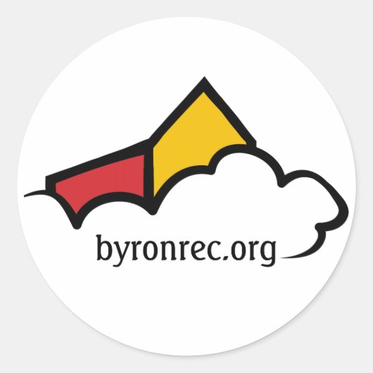 Byron Rec Logo Sticker (Voorkant)
