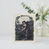 Byron "Ze loopt in het Victoriaans Briefkaart van (Staand voorkant)