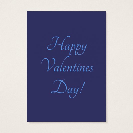 Byron's Lady Valentijnse Visitekaartje (Achterkant)