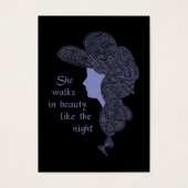 Byron's Lady Valentijnse Visitekaartje (Voorkant)