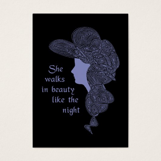 Byron's Lady Valentijnse Visitekaartje (Voorkant)