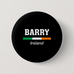 Byrry Ierse familienaam St. Patrick's Day Ierland  Ronde Button 5,7 Cm