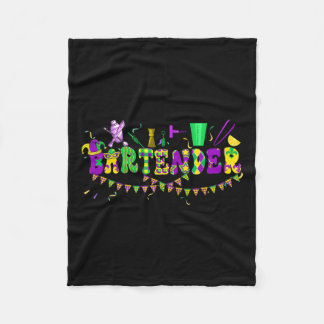 Byrtender Mardi Gras Kleurrijke Kostuumparades Pro Fleece Deken