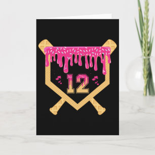 Bysebyll 12 jaar verjaardag Drip 12e verjaardag ik Kaart