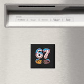 Bysebyll 67 - Ijsdruppel 67 Meme Grappige Speler Magneet (Insitu (Vaatwasser))