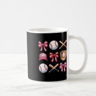 Bysebyll Coquette Boog Vrouwen Meisjes Cheer Moede Koffiemok
