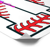 Bysebyll Drip 11 jaar oude 11e verjaardag jongen J Poster (Hoek)