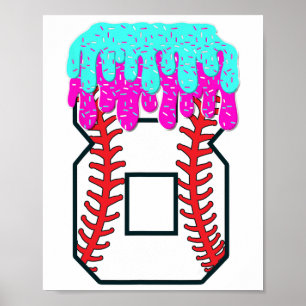 Bysebyll Drip 8 jaar oude 8e verjaardag jongen Jer Poster