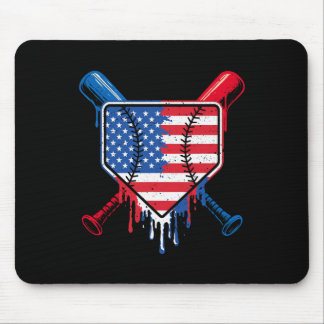 Bysebyll Drip Boys Ijs Patriottische Amerikaanse V Muismat