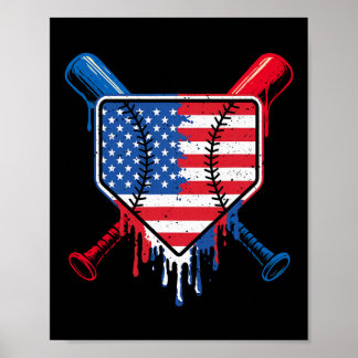 Bysebyll Drip Boys Ijs Patriottische Amerikaanse V Poster