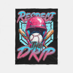 Bysebyll Drip Boys Kids Ijs Druppelend Respect Fleece Deken