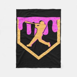 Bysebyll Drip Ice Cream Sprinkles Bysebyll Home Pl Fleece Deken