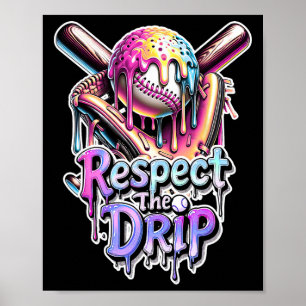 Bysebyll Drip Ijs Druppelend Respecteer De Drip Poster