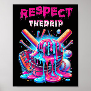 Bysebyll Drip Ijs Druppend Respect Drip Tiener Poster