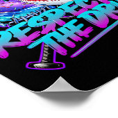 Bysebyll Drip Ijs Druppend Respecteer De Druppel  Poster (Hoek)