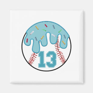Bysebyll Dripping 13th Birthday 13 jaar oude jonge Magneet