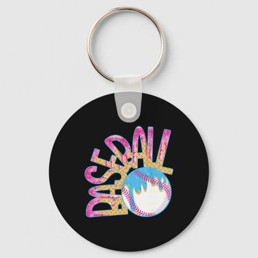 Bysebyll Game Day Drip Ijs Drip Jeugd Jongens B Sleutelhanger (Voorkant)